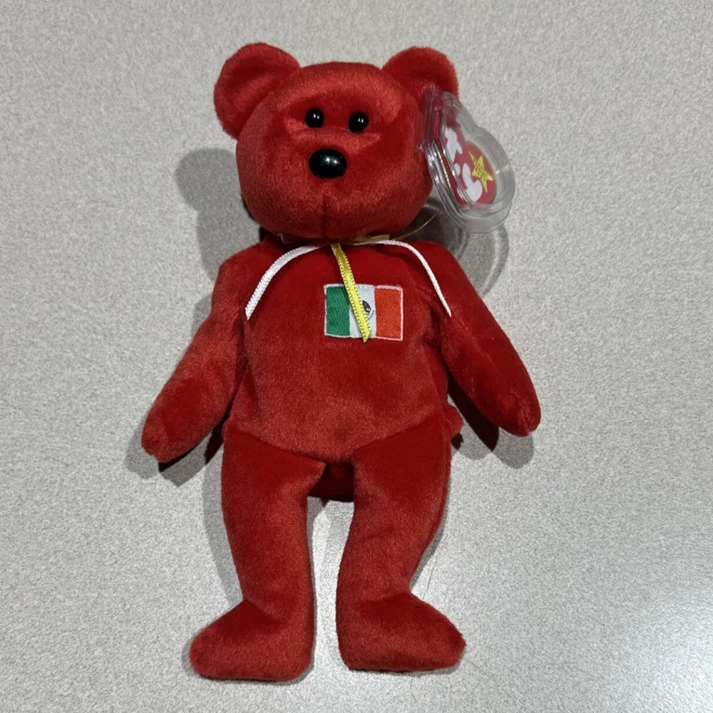 TY Beanie Baby - OSITO the Mexician Bear (USA Exclusive) (8.5 inch) MWMT. New.